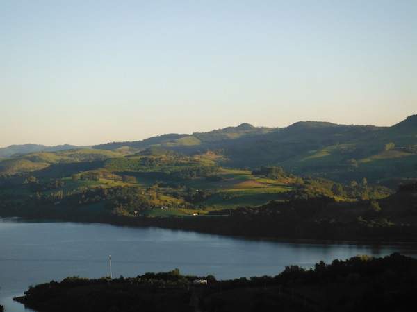 Landscape surround Ita, Brazil.