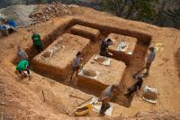 Deep foundations were needed to make sure these buildings withstand any future earthquakes.