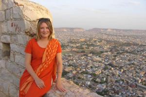 Mariellen Ward in India